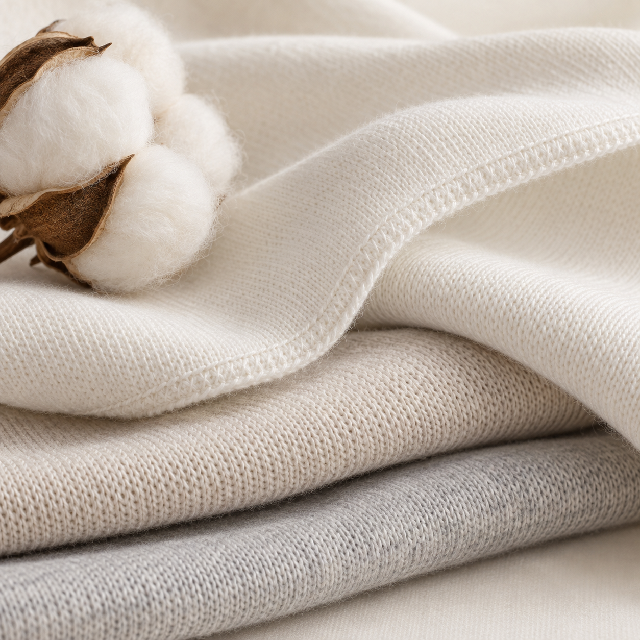 Close-up of soft fabric texture